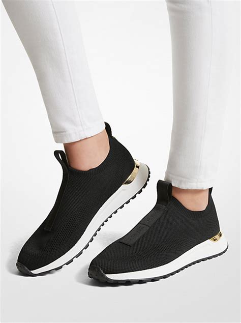 michael kors trainers grey|Michael Kors slip on trainers.